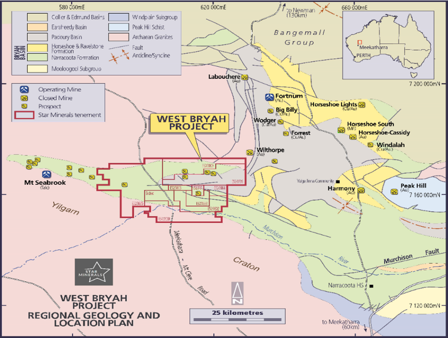 Star Minerals West Bryah Copper Gold Project 